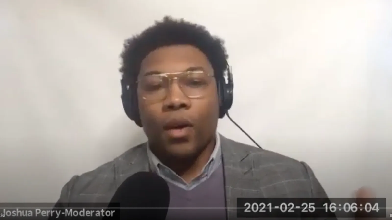 Joshua Perry speaking