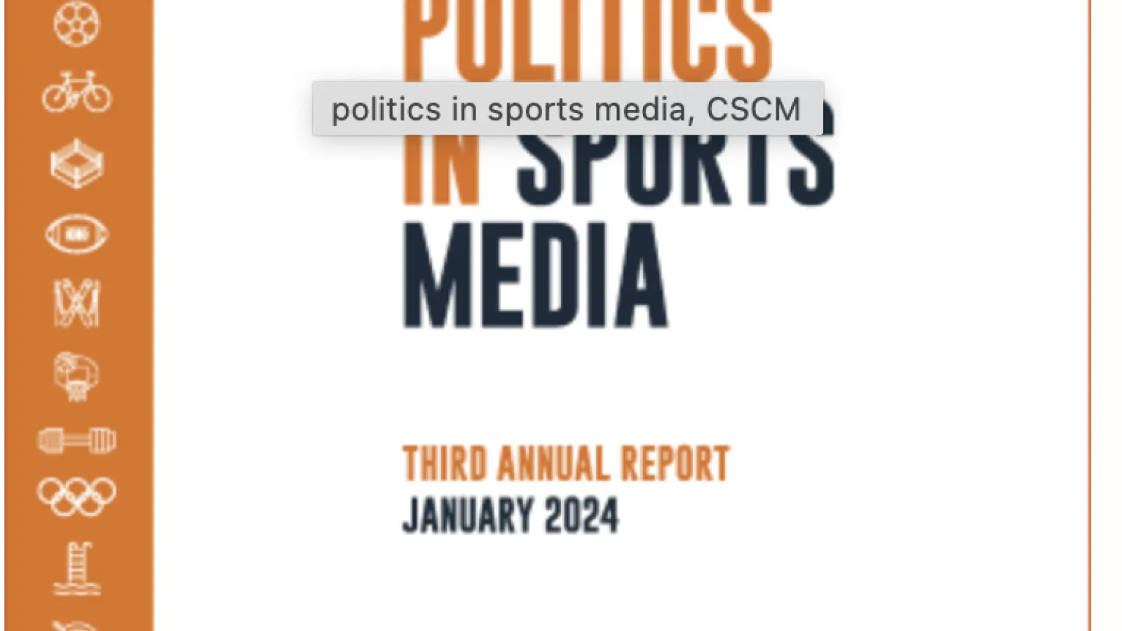 Texas' Center for Sports Communication and Media