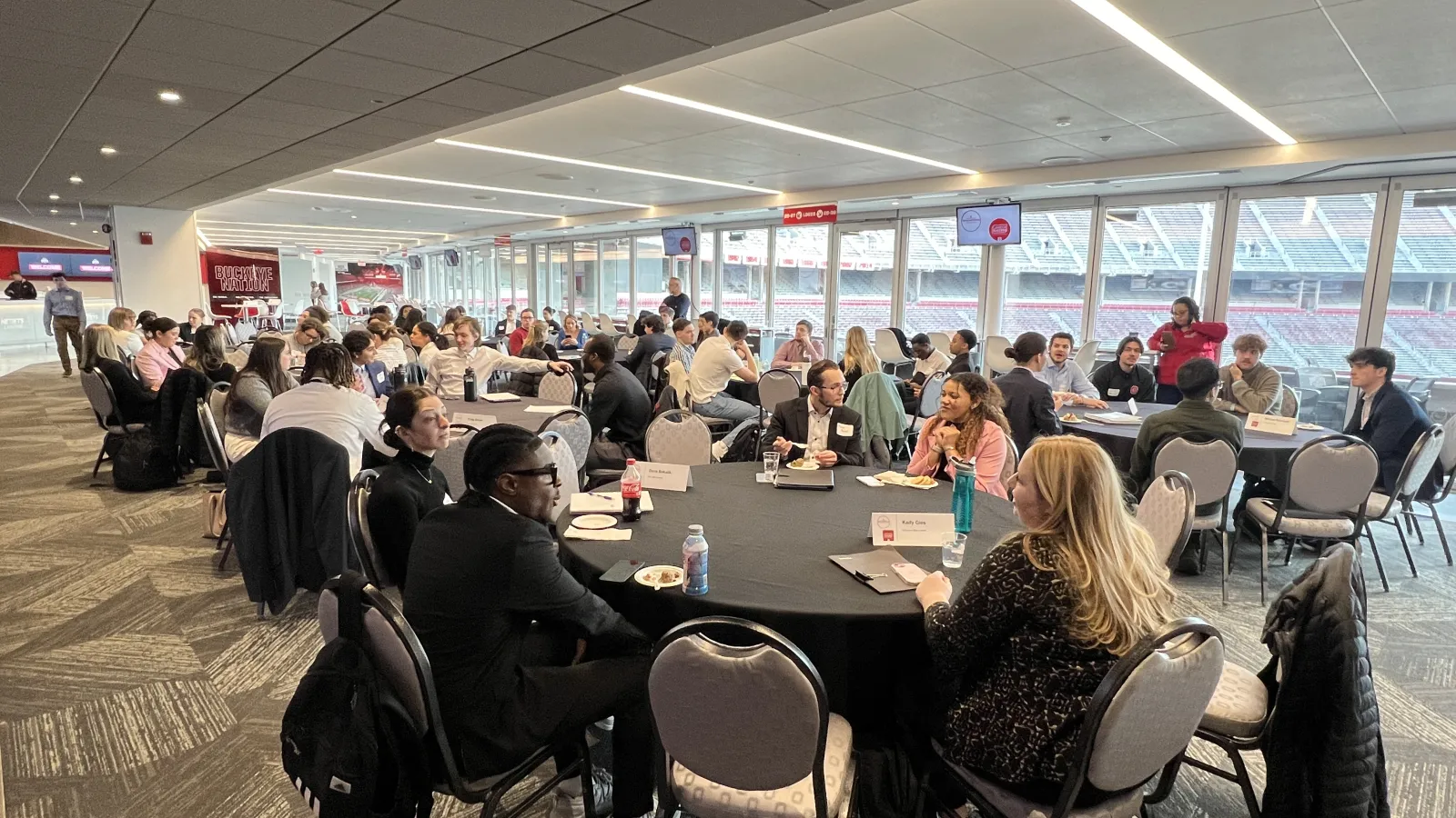 Job Fair crowd 1