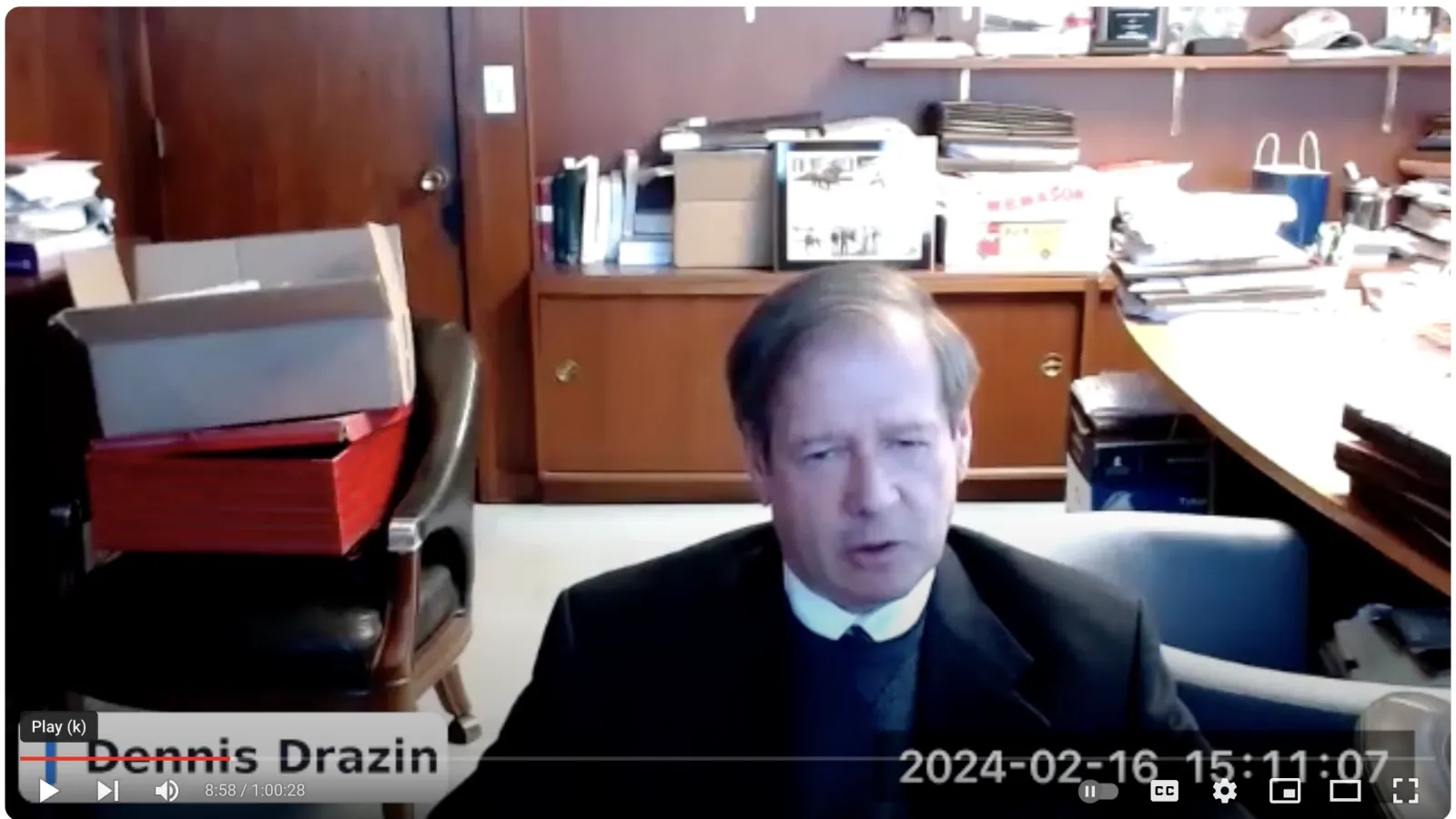 Dennis Drazin webinar
