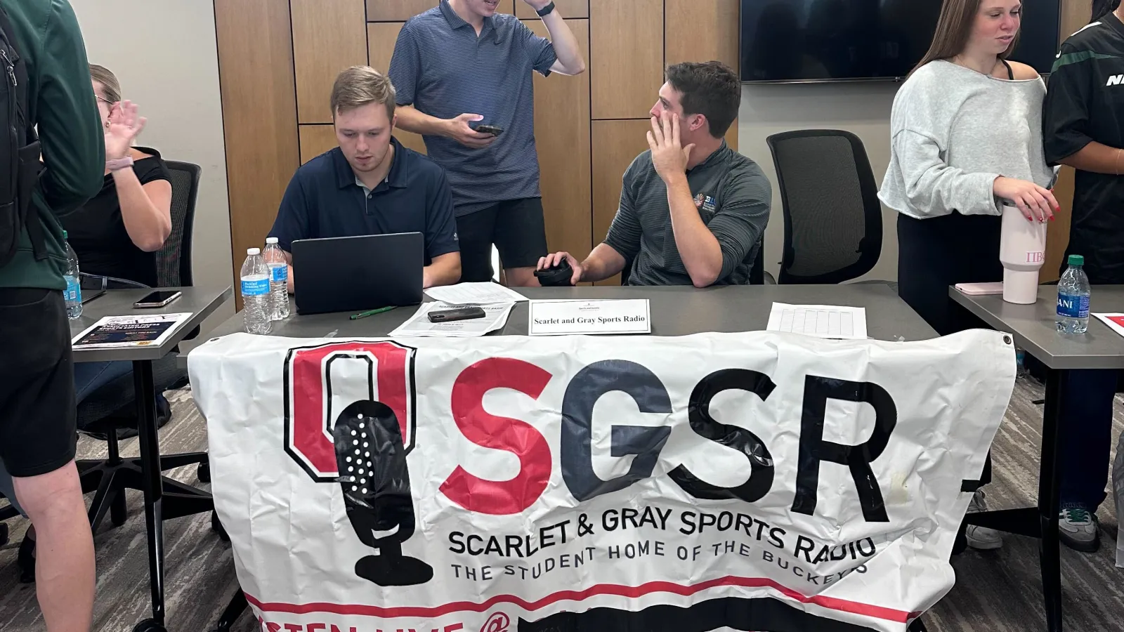 SGSR table at involvement fair