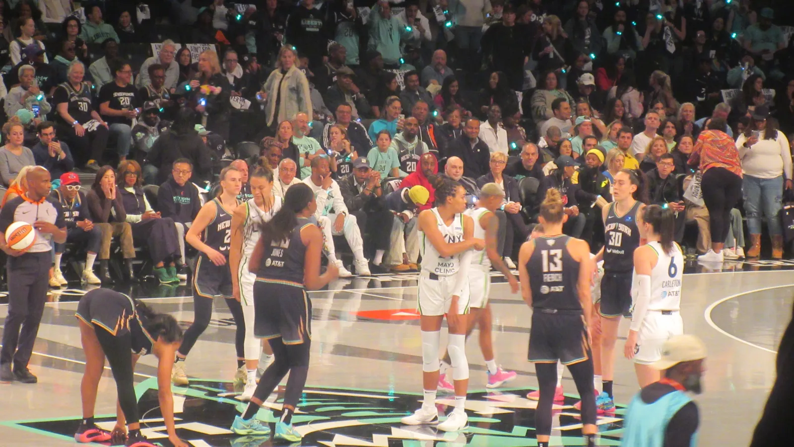 WNBA Action Shot