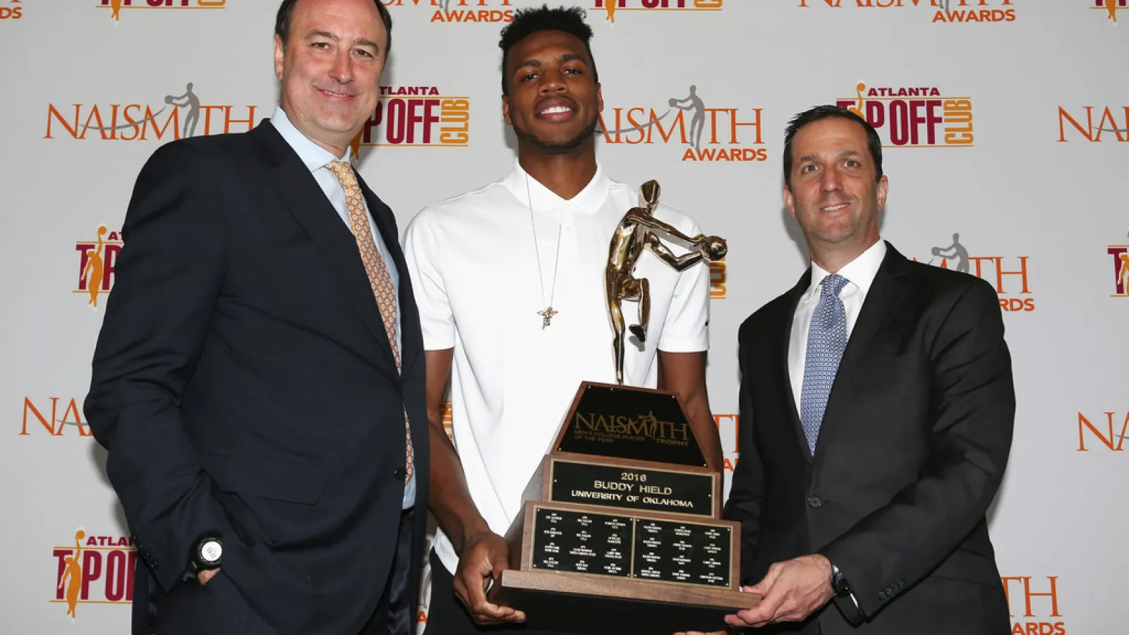 Naismith Award with Oberman