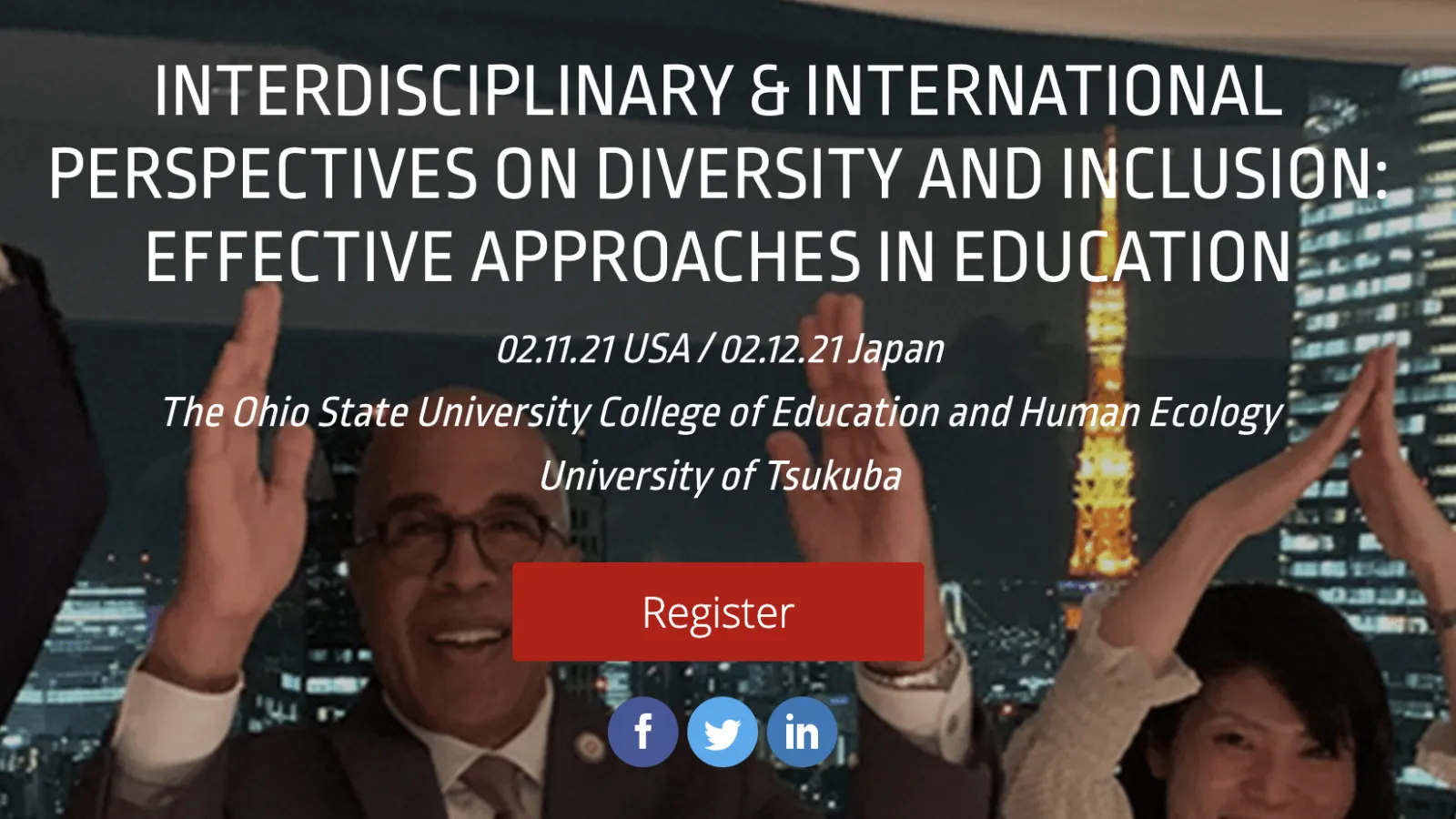 Conference image of faculty doing OHIO