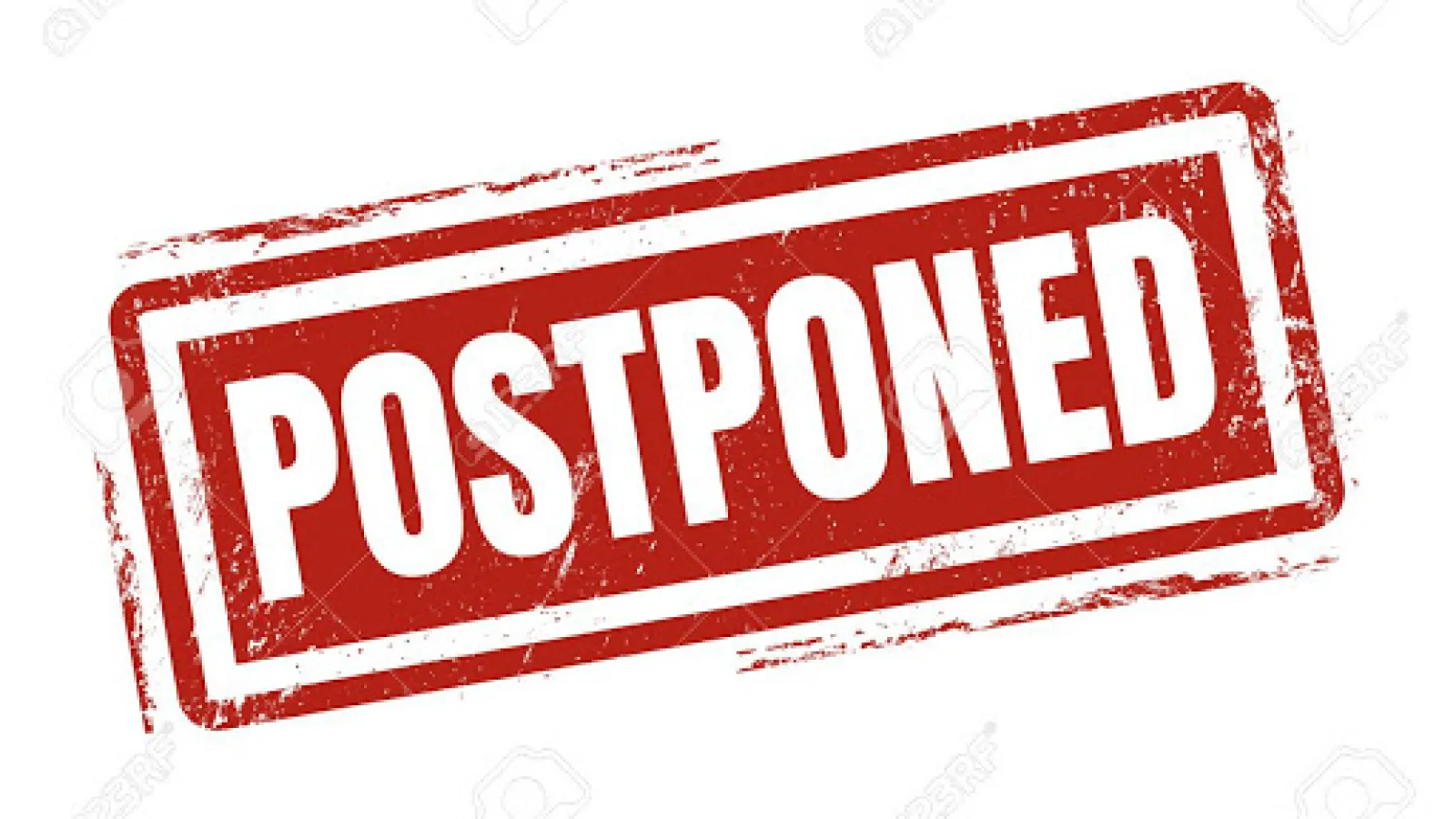 postponed