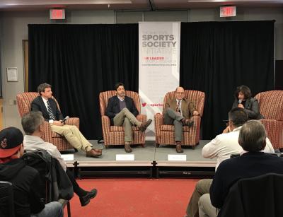 Sean Gregory, Tom Farrey and Mark Hyman join Nicole Kraft to talk professionalizing youth sports. Sean Gregory, Tom Farrey and Mark Hyman join Nicole Kraft to talk professionalizing youth sports.