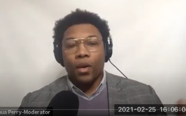 Joshua Perry speaking