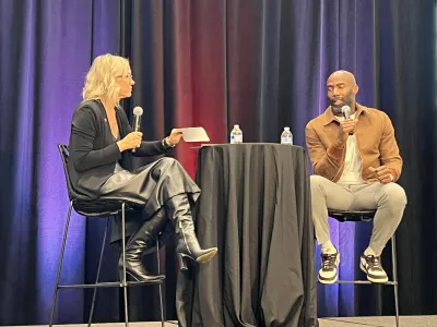 Malcolm and moderator