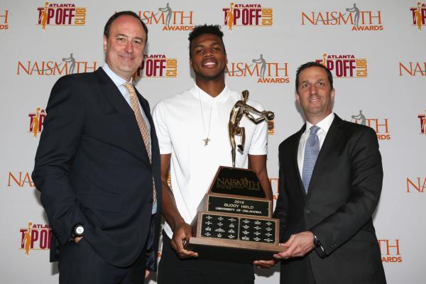Naismith Award with Oberman Naismith Award with Oberman