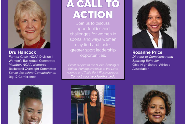Women's Leadership Sports Event flyer