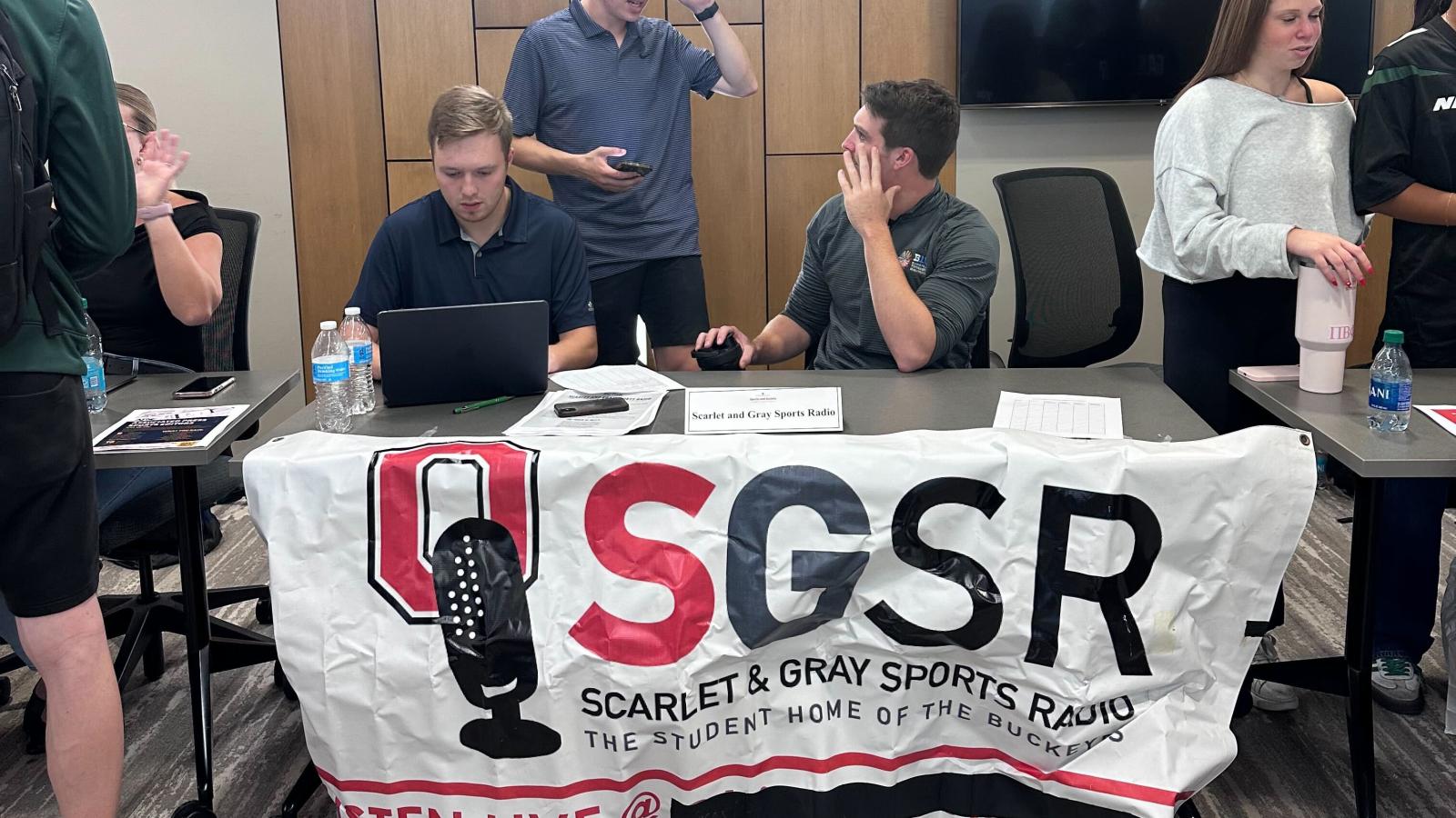 SGSR table at involvement fair